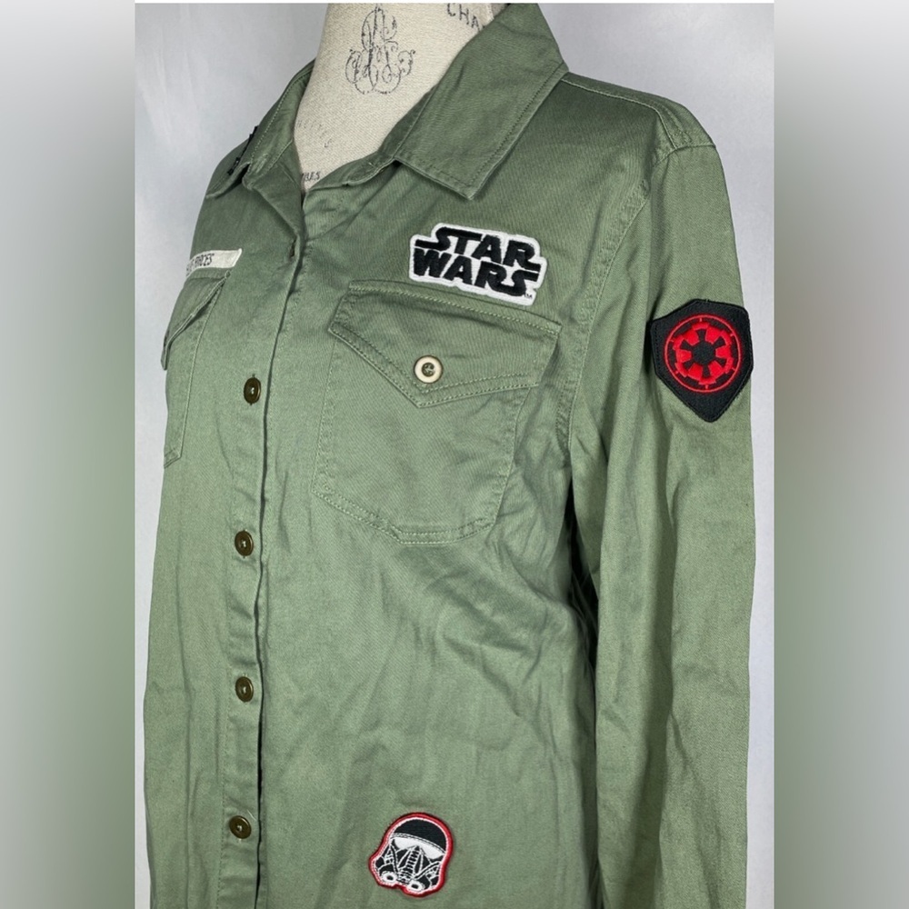 Star Wars Rogue One Elite Forces Cosplay Jacket in Army Green - Size L - Picture 3 of 7
